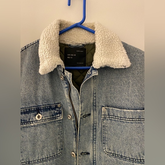 Zara Jean Jacket with Faux Sherpa - Picture 2 of 5